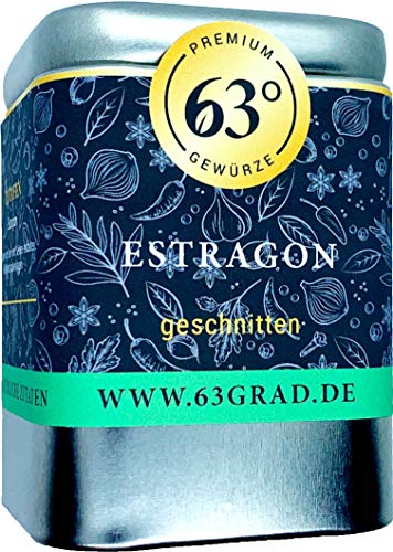 63 Grad Premium Estragon schonend getrocknet geschnitten von 63 Grad