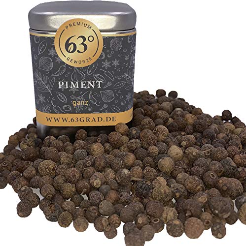 63 Grad - Premium Piment - ganze Körner - sehr aromatisch (60g) von 63 Grad
