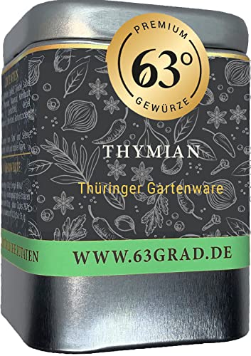 63 Grad Premium Thymian - deutscher Anbau - gerebelt (30gr.) von 63 Grad