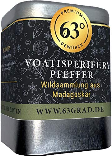63 Grad - Voatisperyfery Pfeffer - Wilder Madagaskar Urwald Pfeffer (60g) von 63 Grad