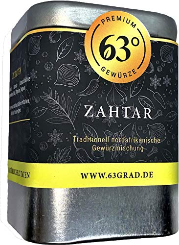 63 Grad - Zahtar Tatar, Zaatar Satar - Gewürzmischung aus Nordafrika (45g) von 63 Grad