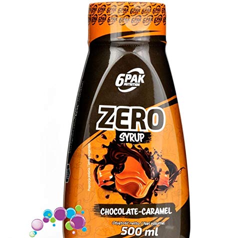6Pak Zero Sauce Chocolate & Caramel - Schokoladen-Karamell-Sauce 500ml 6Pak Zero Sauce Chocolate & Caramel - Schokoladen-Karamell-Sauce 500ml von 6Pak Nutrition