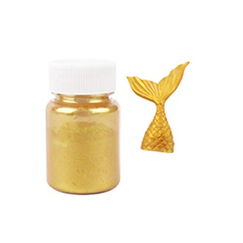6Wcveuebuc 15 g essbares Glitzer-Puder zum Dekorieren von Fondant, Kuchen, Keksen, Backzubehör von BFYSYO