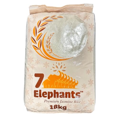 7 Elephants Premium Jasmin Reis 18kg aus Vietnam von 7 Elephants