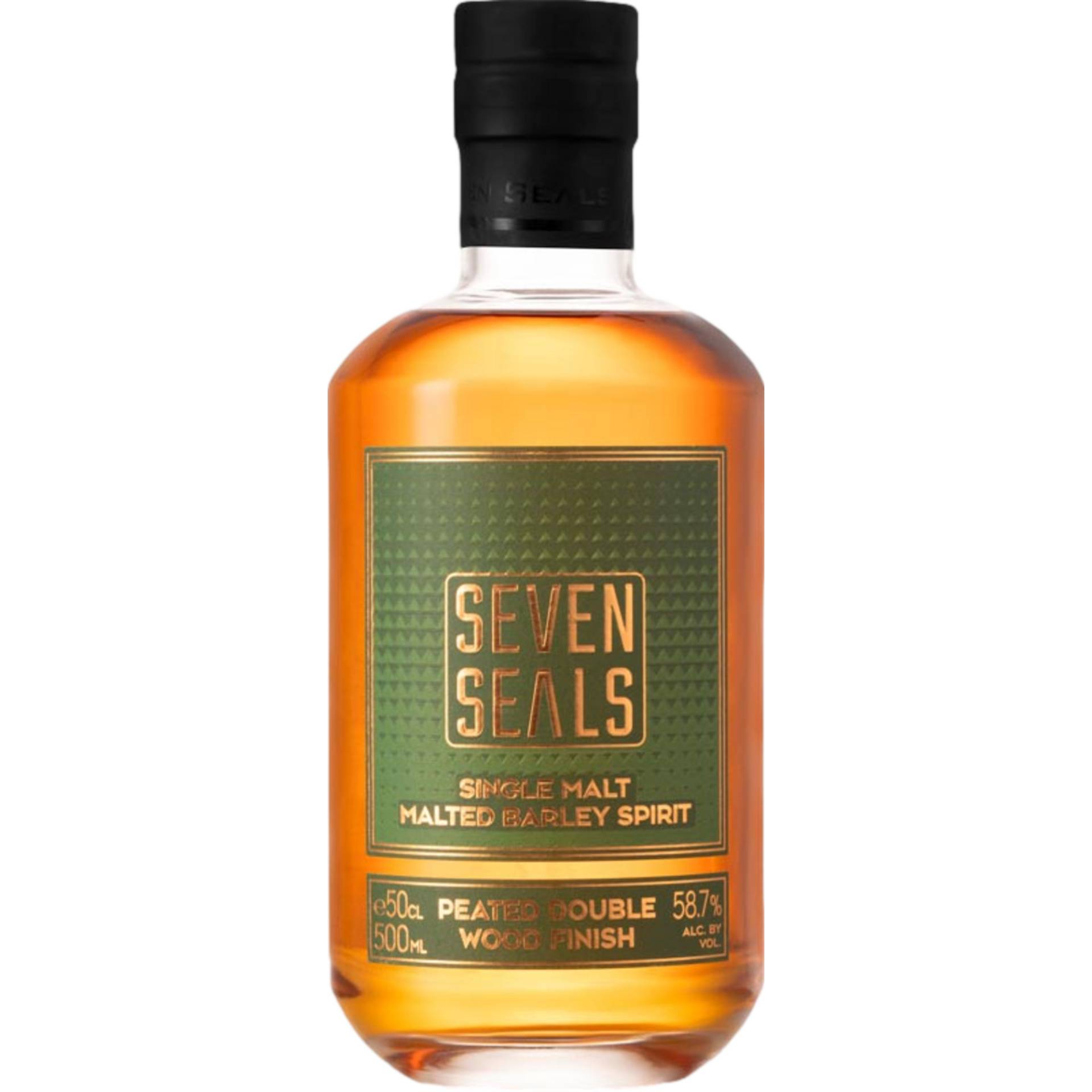 Double Wood Finish Peated Single Malt Whisky, Schweiz, 0,5 L, 58,7 % Vol., Spirituosen Double Wood Finish Peated Single Malt Whisky, Schweiz, 0,5 L, 58,7 % Vol., Spirituosen von 7 Seals Innovation AG, Stanstaderstraße 90, CH-6370 Stans