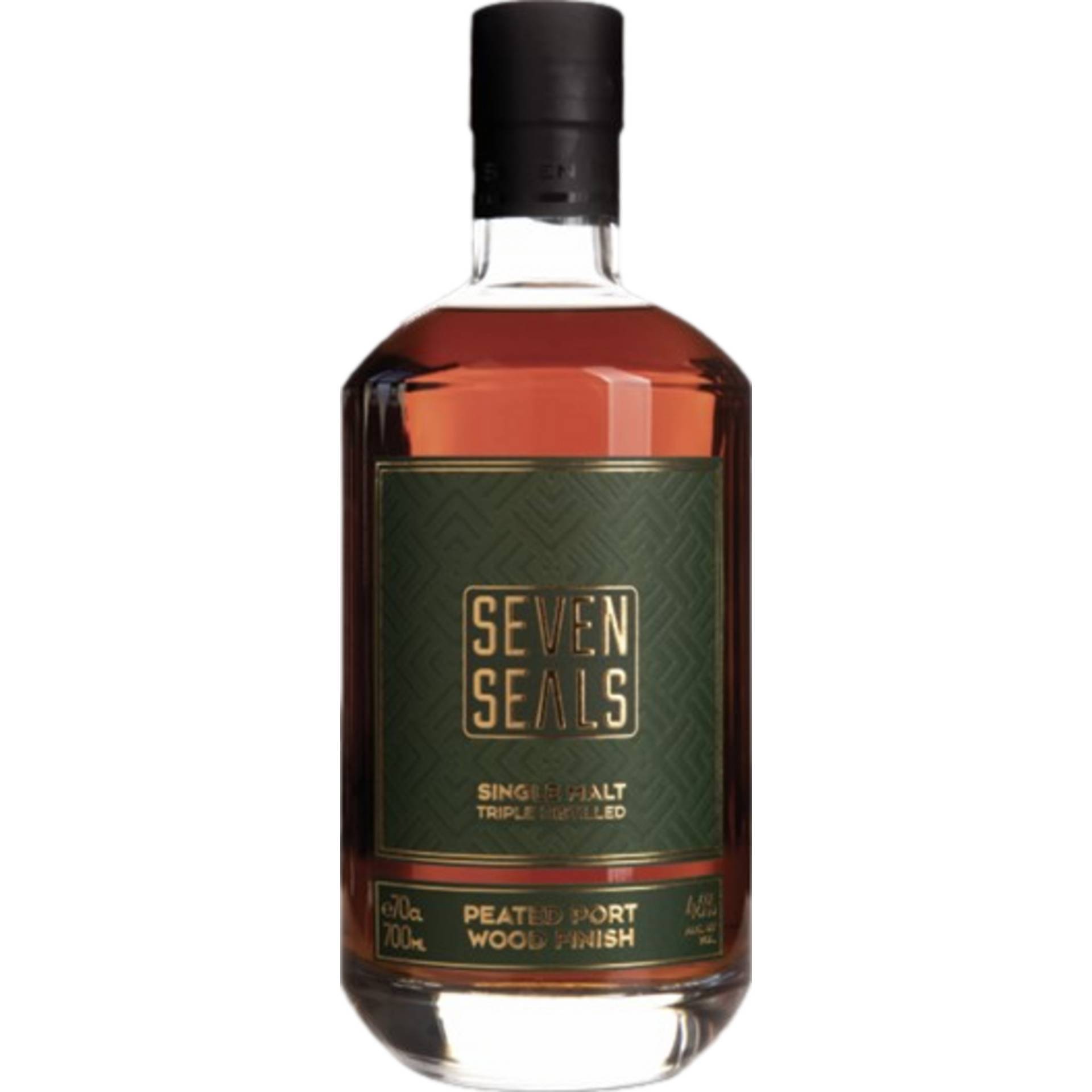 Peated Port Wood Finish Single Malt Whisky, Schweiz, 0,7 L, 46,0 % Vol., Spirituosen von 7 Seals Innovation AG, Stanstaderstraße 90, CH-6370 Stans