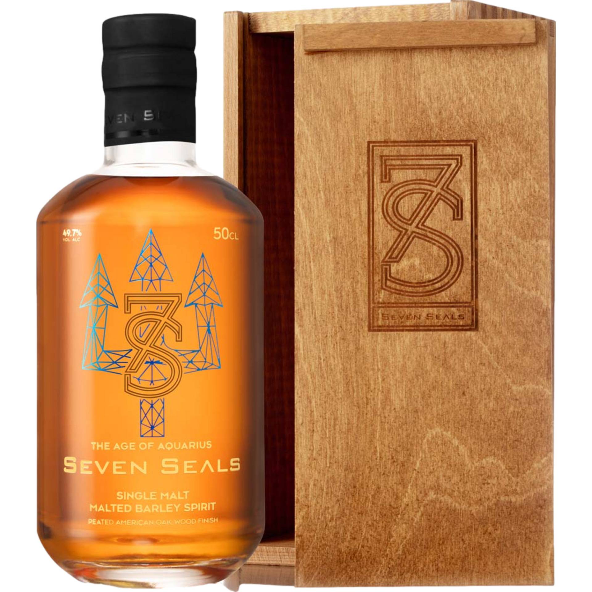 Seven Seals The Age of Aquarius Single Malt Whisky, Schweiz, 0,5 L, 49,7 % Vol., Spirituosen Seven Seals The Age of Aquarius Single Malt Whisky, Schweiz, 0,5 L, 49,7 % Vol., Spirituosen von 7 Seals Innovation AG, Stanstaderstraße 90, CH-6370 Stans