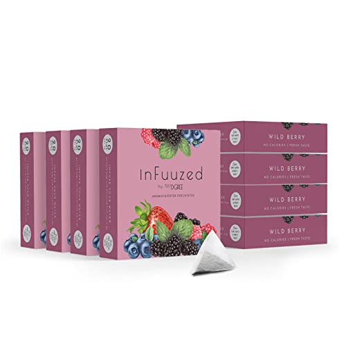 720°DGREE "InFuuzed" Geschmack Dunkle Beere - 160 Beutel mind. 80 Liter - Kein Zuckerzusatz, Ohne Kalorien - Natürlich lecker für Deine Trinkflasche: Die Getränke Alternative zu Eistee, Limonade von 720°DGREE