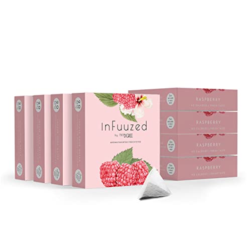 720°DGREE "InFuuzed" Geschmack Himbeer - 160 Beutel mind. 80 Liter - Kein Zuckerzusatz, Ohne Kalorien - Natürlich lecker für Deine Trinkflasche: Die Getränke Alternative zu Eistee, Limonade, Sirup von 720°DGREE