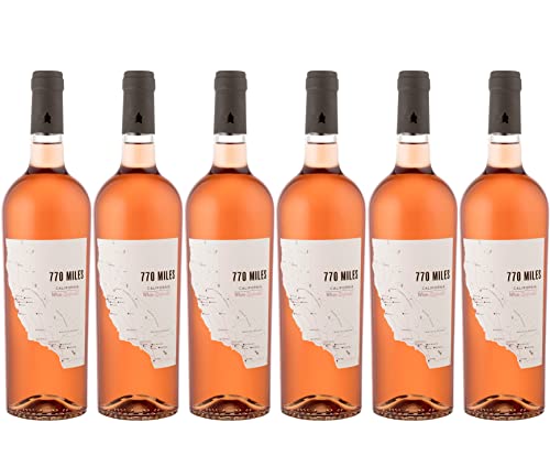 770 Miles - Trockener Roséwein Zinfandel Rosé aus Kalifornien (6 x 0.75 l) von 770 Miles