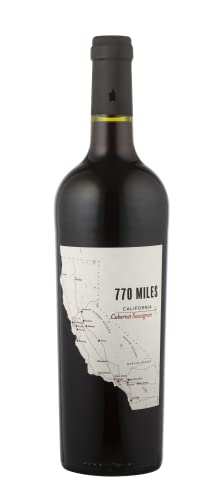 770 Miles - trockener Rotwein Cabernet Sauvignon aus Kalifornien (1 x 0.75 l) von 770 Miles