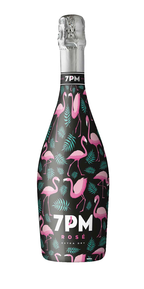 Schaumwein 7PM Rosé Extra Dry von 7PM