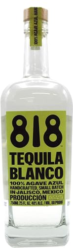 818 Tequila Blanco 100% Agave Azul by Kendall Jenner 40% Vol. 0,75l von 818 Tequila