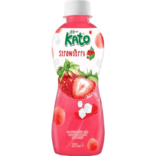 KATO - Erdbeeresaft mit Nata de Coco - 1 X 320 ML KATO - Erdbeeresaft mit Nata de Coco - 1 X 320 ML von KATO