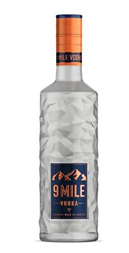 9 Mile Vodka Wodka 2 x 0,5l (37,5% Vol) LED beleuchtet von 9 Mile