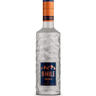 9 Mile Vodka Wodka 6 x 0,5l (37,5% Vol) LED beleuchtet von 9 Mile