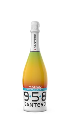 9-5-8 Santero Mango alkoholfrei Cocktail - Spritziger Aperitif alkoholfrei 0,75l von 958 Santero