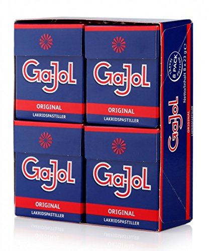 Ga-Jol Original Lakritz-Pastillen 8er Pack von A/S Galle Jessen (DK)