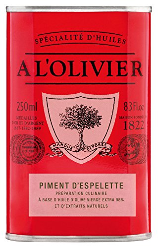 A L'Olivier, mit Piment d'Espelette 250 ml A L'Olivier, mit Piment d'Espelette 250 ml von A L'Olivier