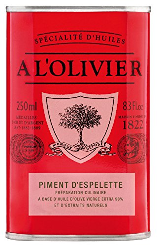 A L'Olivier, mit Piment d'Espelette 250 ml von A L'Olivier