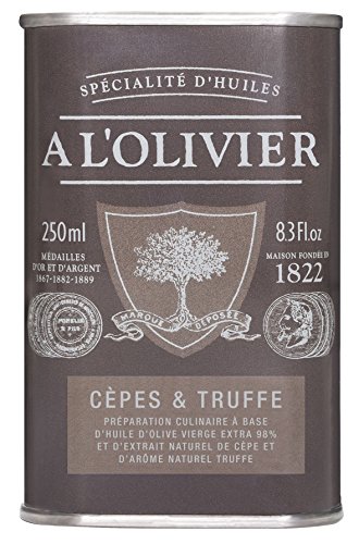 A L'Olivier - Olivenöl Steinpilze & Trüffel, 250 ml von A L'Olivier