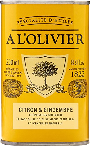 A L'Olivier - Olivenöl Zitrone & Ingwer , 250 ml von A L'Olivier