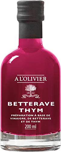A l'Olivier - Essig mit Rote Beete & Thymian (Betterave Thym) 200 ml von A L'Olivier