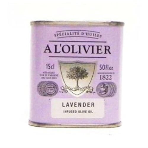 Ölivenöl mit Lavendel - Lavendelöl von à l'Olivier, 150 ml in Metalldose Ölivenöl mit Lavendel - Lavendelöl von à l'Olivier, 150 ml in Metalldose von A L'Olivier