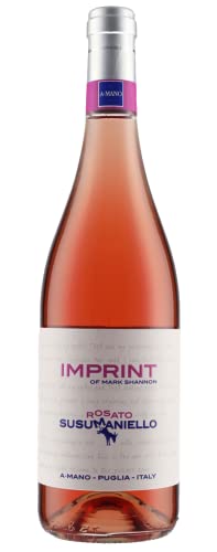 Imprint of Mark Shannon Susumaniello Rosato IGT 2020 A Mano