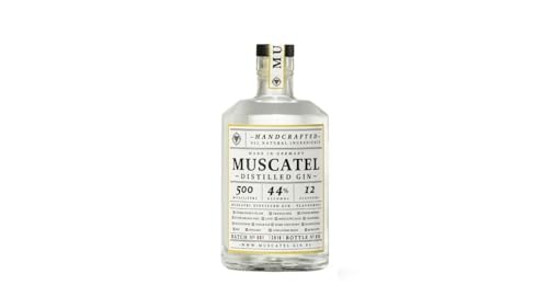 Muscatel Handcrafted Distilled Gin - All Natural Ingredients - Made in Germany - 0,5l / 44%vol. alc. von Muscatel