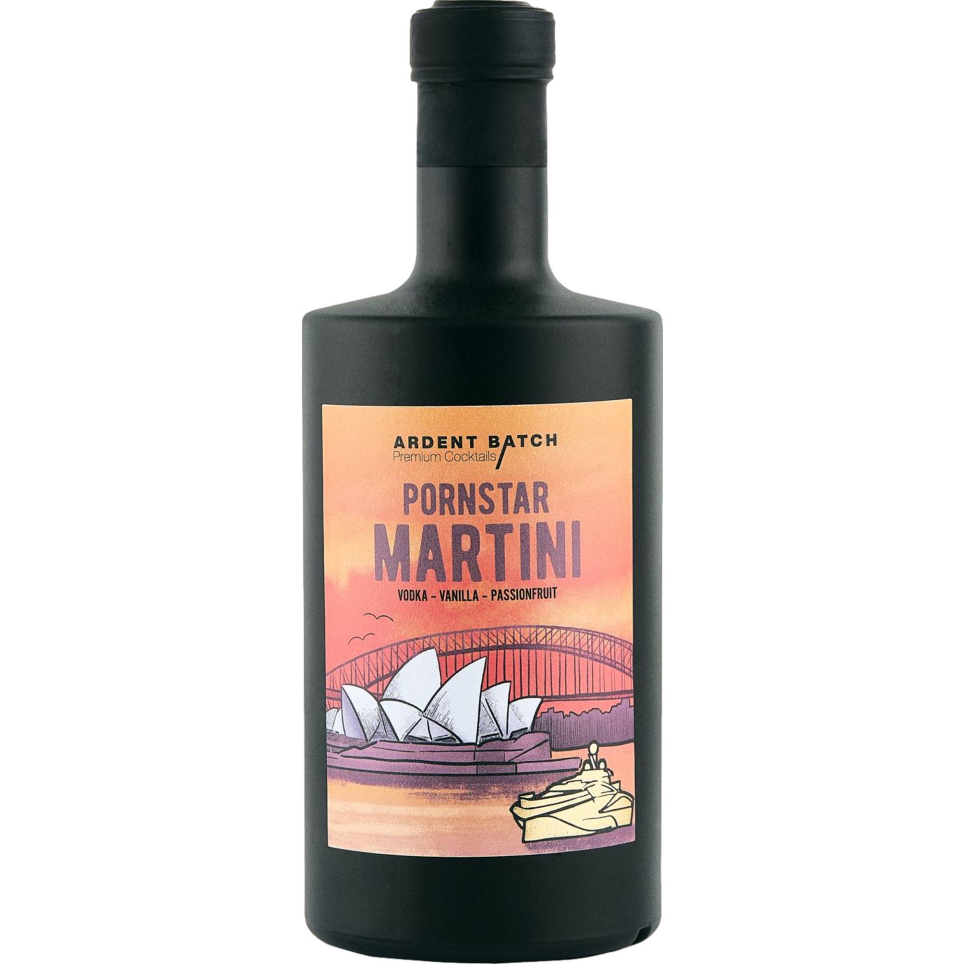Ardent Batch N°7 The Pornstar Martini, Österreich, 0,5 L, 18,3% Vol., Spirituosen Ardent Batch N°7 The Pornstar Martini, Österreich, 0,5 L, 18,3% Vol., Spirituosen von A. BATCH GmbH, Handelszentrum 16, 5101 Bergheim, Austria