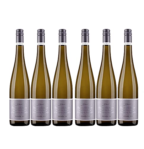 A. Diehl Aroma Cuvée drei zu eins Weißwein trocken veganer Wein QbA Deutschland (6 Flaschen) von A. Diehl