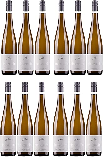 A. Diehl Chardonnay eins zu eins Kabinett Weißwein Wein trocken I Versanel Paket (12 Flaschen) von A. Diehl