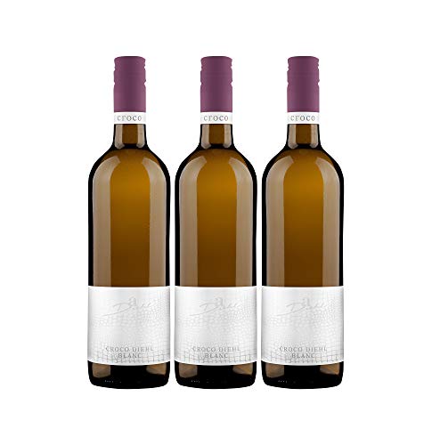 A. Diehl Croco Diehl Blanc Weißwein veganer Wein trocken QbA Deutschland (3 Flaschen) von A. Diehl