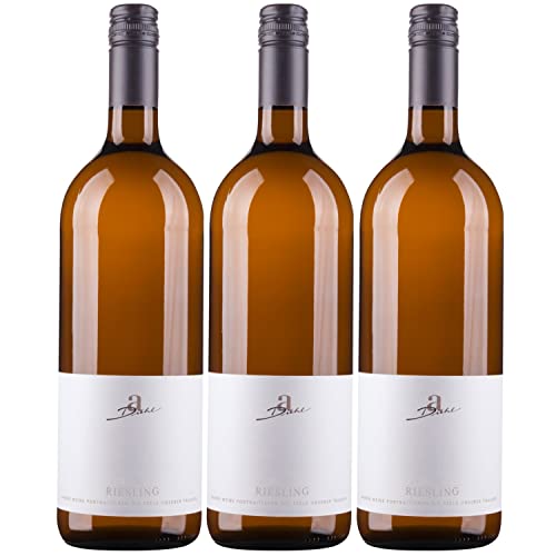A. Diehl Riesling Weißwein Wein halbtrocken QbA Literflasche (3 Flaschen) von A. Diehl