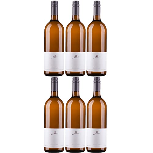 A. Diehl Riesling Weißwein Wein trocken QbA Deutschland I Visando Paket (6 x 1.0l) von A. Diehl