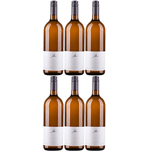 A. Diehl Riesling Weißwein Wein trocken QbA Deutschland I Visando Paket (6 x 1.0l) von A. Diehl