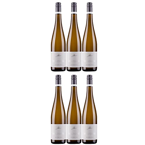 A. Diehl Riesling eins zu eins Kabinett Weißwein Wein trocken Deutschland I Versanel Paket (6 x 0,75l) von A. Diehl
