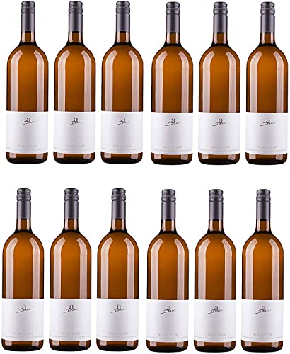 A. Diehl Scheurebe Weißwein Wein lieblich QbA Literflasche Deutschland Inkl FeinWert E-Book (12 x 1,0l) von A. Diehl