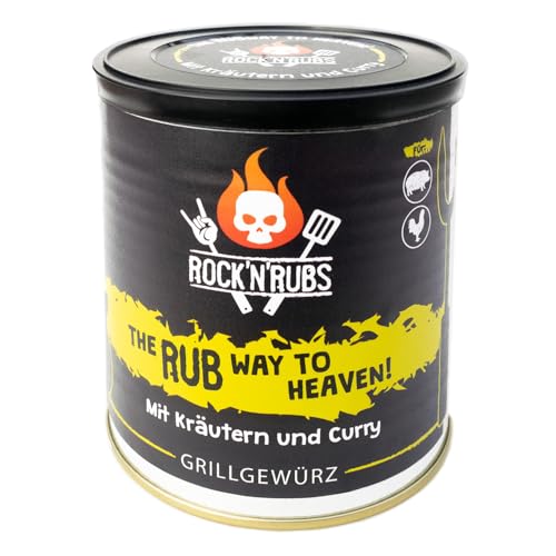 ROCK'N'RUBS Grillgewürz The Rubway To Heaven - BBQ Rub zum Grillen von ROCK`N RUBS