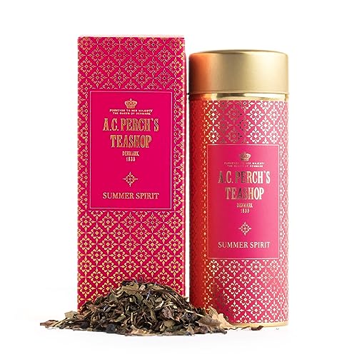 A.C. Perchs Loser Tee | Iconic Summer Spirit | Aromatische Bio-Mischung aus Grünem und Weißem Tee mit Kokosnuss, Orange & Mandarine | Geschenkbox 60g | Royal Tea | Since 1835 von A.C. PERCH'S