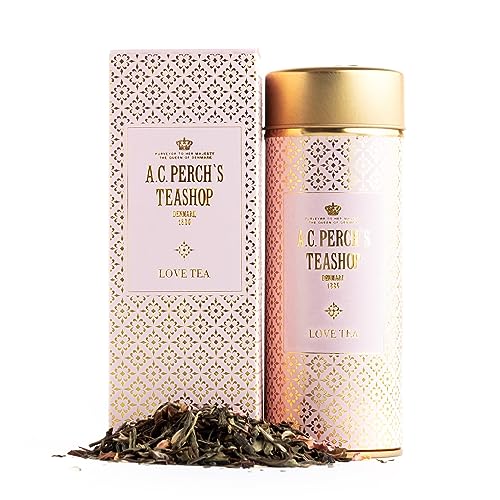 A.C. Perchs Loser Tee | Ikonischer Liebestee | Mischung aus Aromatischem Chinesischem Grüntee und Weißem Tee mit Erdbeeren- und Vanillecremegeschmack | Geschenkbox 60g | Royal Tea | Seit 1835 A.C. Perchs Loser Tee | Ikonischer Liebestee | Mischung aus Aromatischem Chinesischem Grüntee und Weißem Tee mit Erdbeeren- und Vanillecremegeschmack | Geschenkbox 60g | Royal Tea | Seit 1835 von A.C. PERCH'S