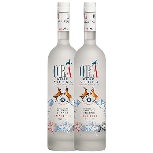 Wodka A.E. DOR Ora Blue 70 cl (Schachtel mit 2 Flaschen von 70 cl) von A.E. DOR