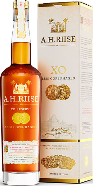 A. H. Riise XO Reserve 1888 Copenhagen 40% vol. 0,7 l von A.H. Riise Spirits