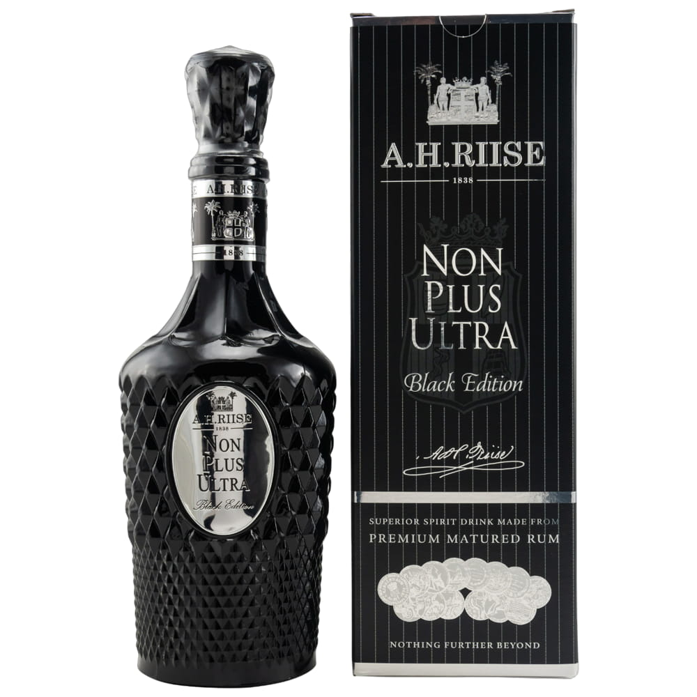 A. H. Riise Non Plus Ultra Black Edition 42% vol. 0,7l A. H. Riise Non Plus Ultra Black Edition 42% vol. 0,7l von A.H. Riise