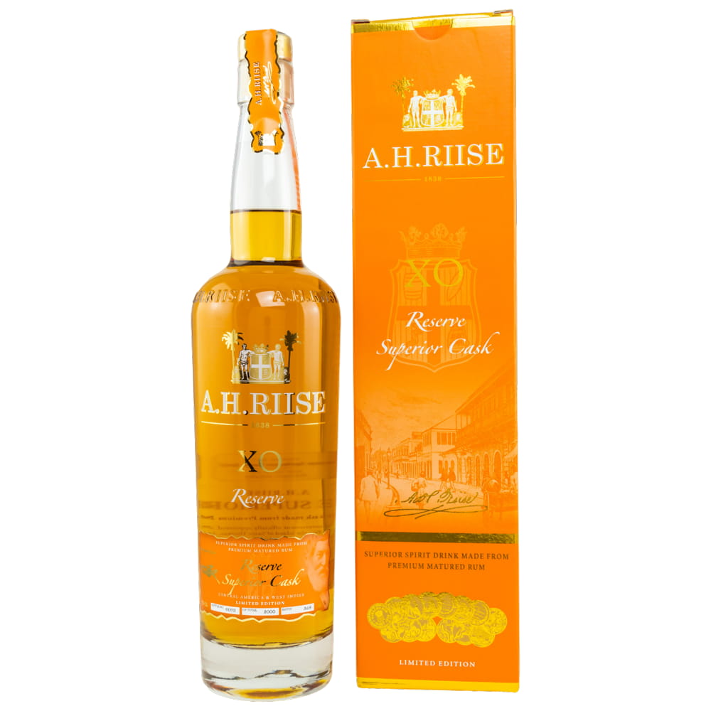 A. H. Riise XO Reserve Superior Cask 40% vol. 0,7l A. H. Riise XO Reserve Superior Cask 40% vol. 0,7l von A.H. Riise