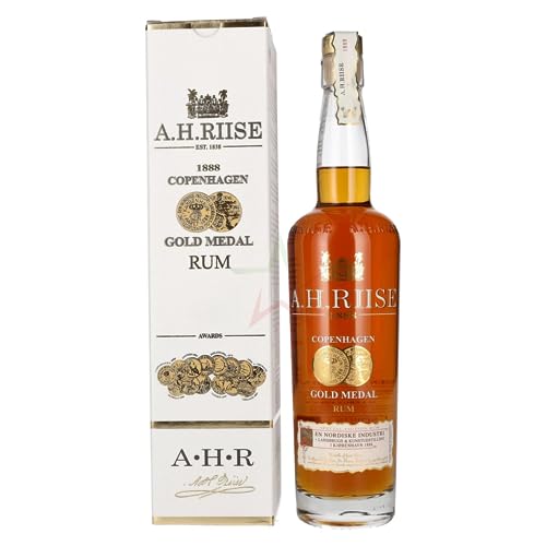 A.H. Riise 1888 Copenhagen Gold Medal Rum 40,00% 0,70 Liter von A.H. Riise