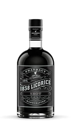 A.H. Riise Pharmacy Liquorice Shot | Lakritzlikör | 700 ml | 18% Vol. von A.H. Riise