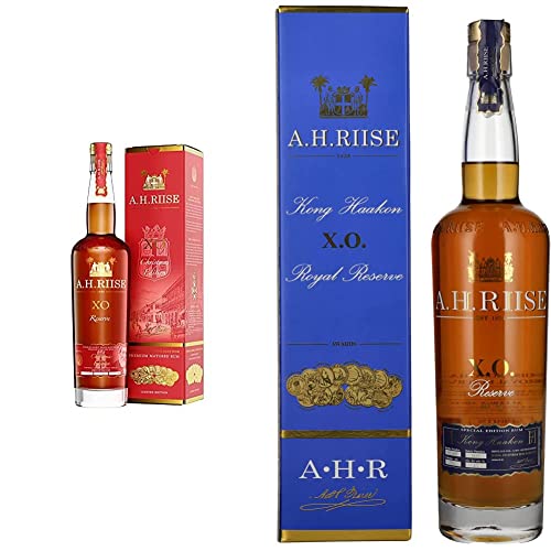 A.H. Riise Christmas Rum (1 x 0.7 l) & XO Haakon Royal Reserve, 1er Pack (1 x 700 ml) von A.H. Riise