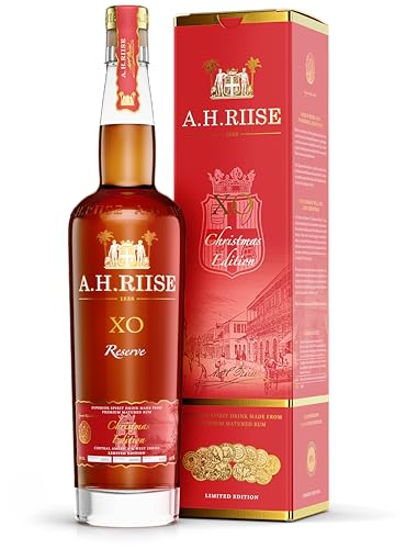 A.H. Riise XO Reserve Chrsitmas Edition | Premium Spirituose auf Rumbasis | Lieblich, Würzig | 700 ml | 40% Vol von A.H. Riise